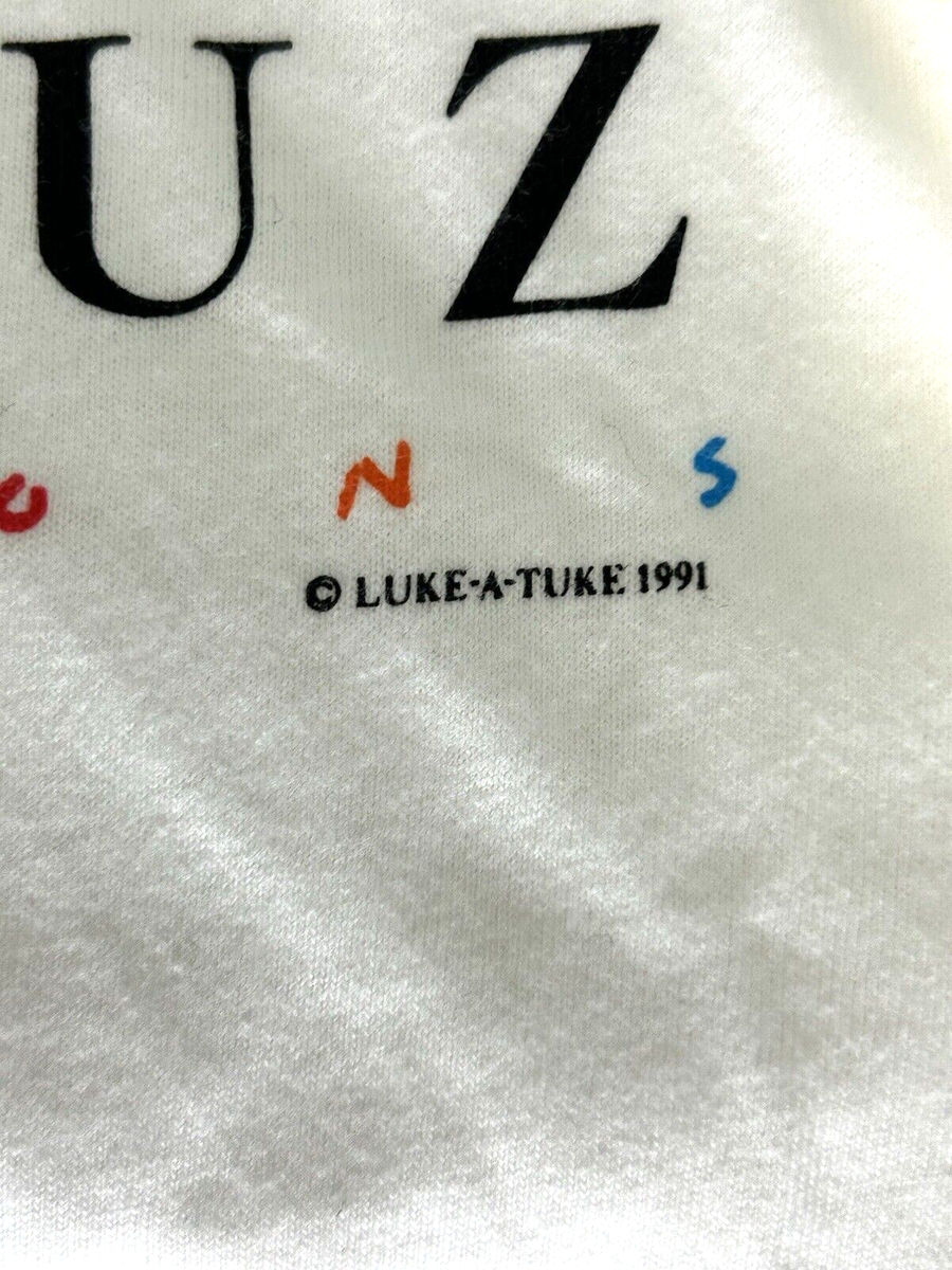 VTG Santa Cruz T-Shirt Adult Extra Large White Surf Y2K 90's Hanes