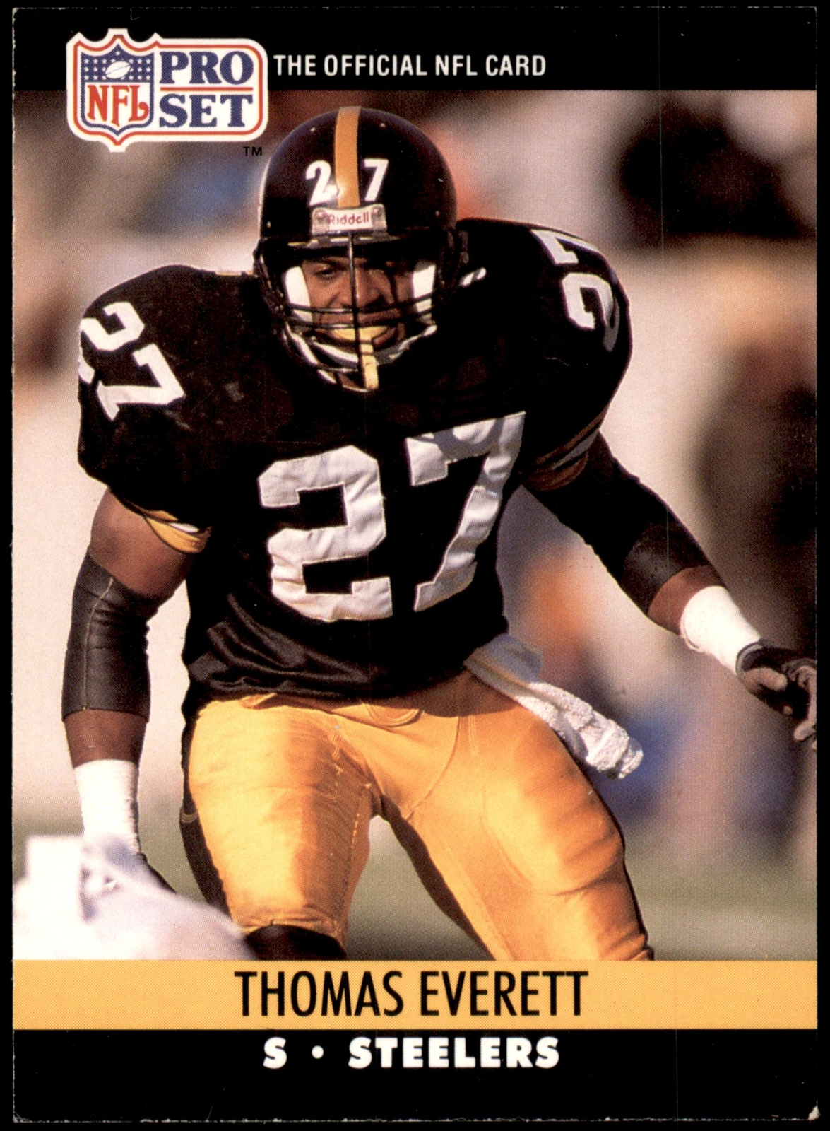 Thomas Everett #622 1990 Pro Set