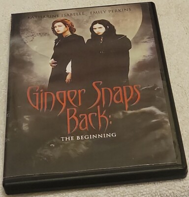 Ginger Snaps Back The Beginning DVD horror Halloween Rare oop ...