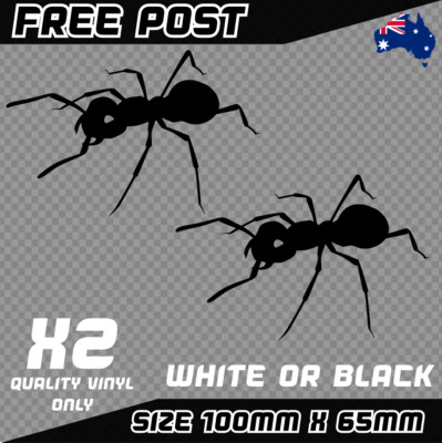 Ant X2 Sticker Decal Vinyl Car Ute Window Insect Bug Bull Fire Laptop ...