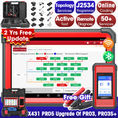 LAUNCH X431 PRO 5 KFZ OBD2 Diagnosegerät Professionell ECU Programmier Codierung