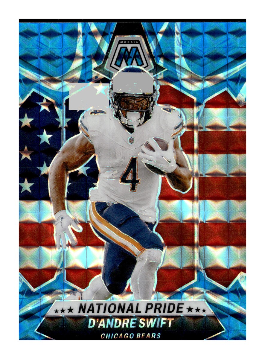 2024 Panini Mosaic D'Andre Swift Genesis Prizm National Pride Case