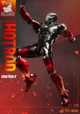 Perfect HotToys 1/6 Mms272 D08 Iron Man 3 Hot Rod Mark 22 In Stock