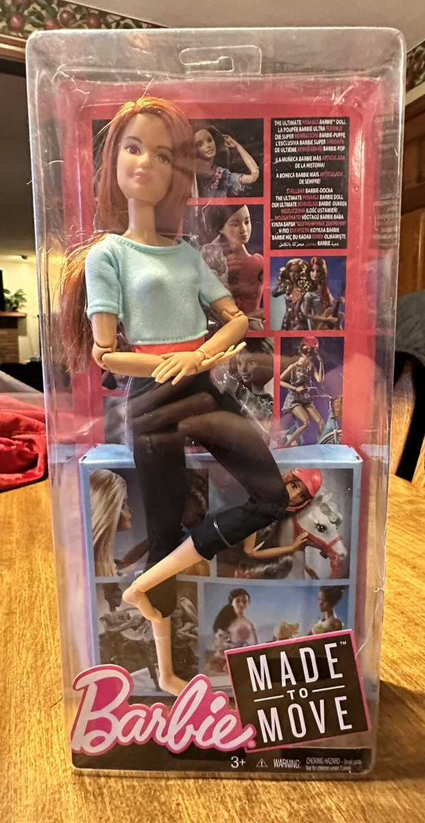 Barbie Made to Move Ultimate Posable Articulated Light Blue Top