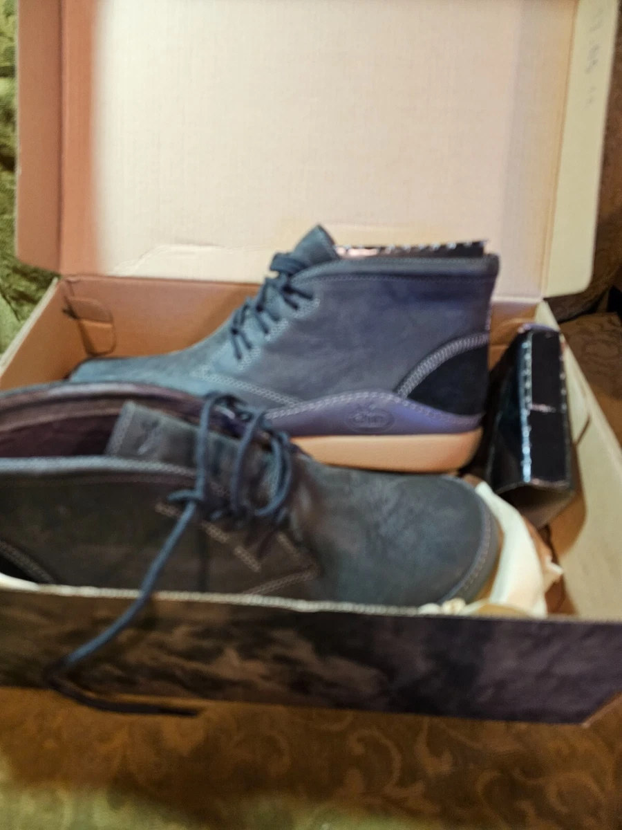 CHACO MENS MONTROSE CHUKKA BOOT SIZE 8 nickel gray grey