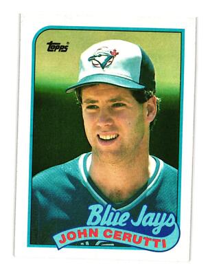 1989 Topps #347 John Cerutti Toronto Blue Jays