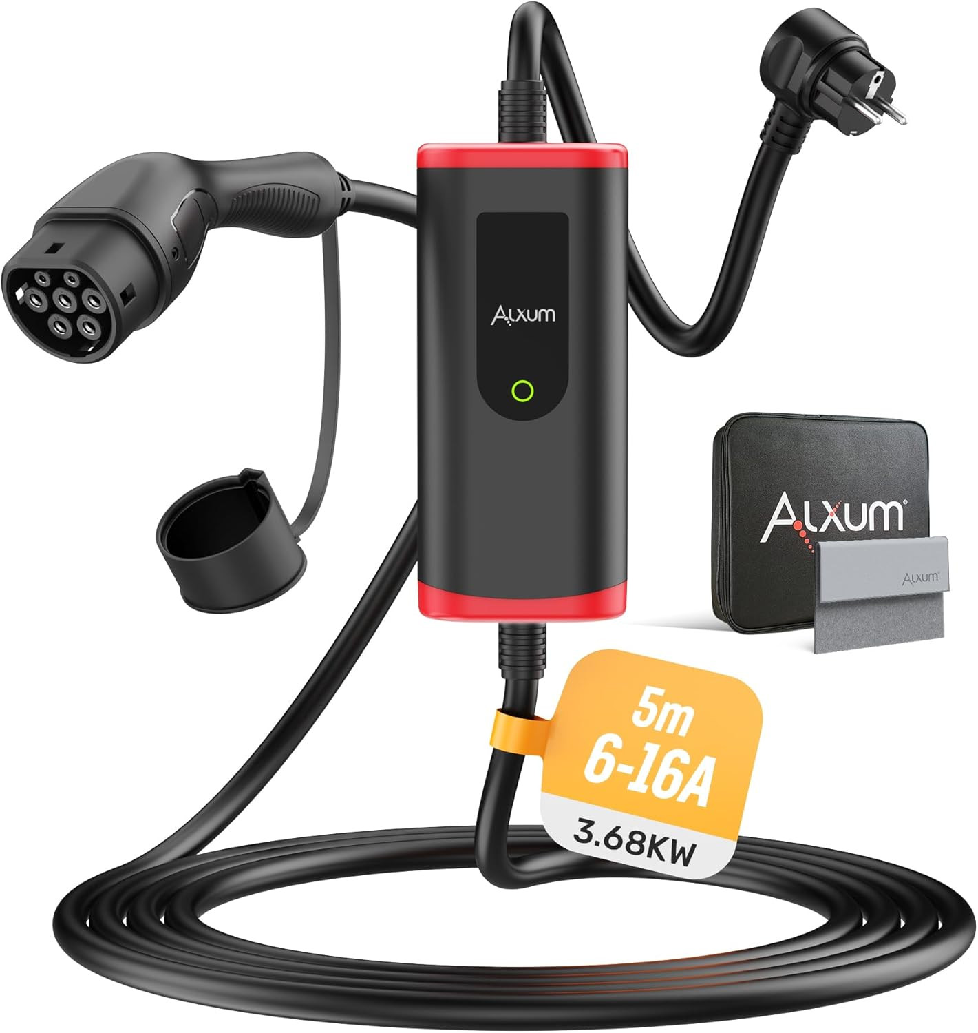 Chargeur voiture électrique Type 2 Schuko pour recharger à la maison