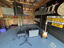 Fender Amp and Guitar as a GIG-RIG Package