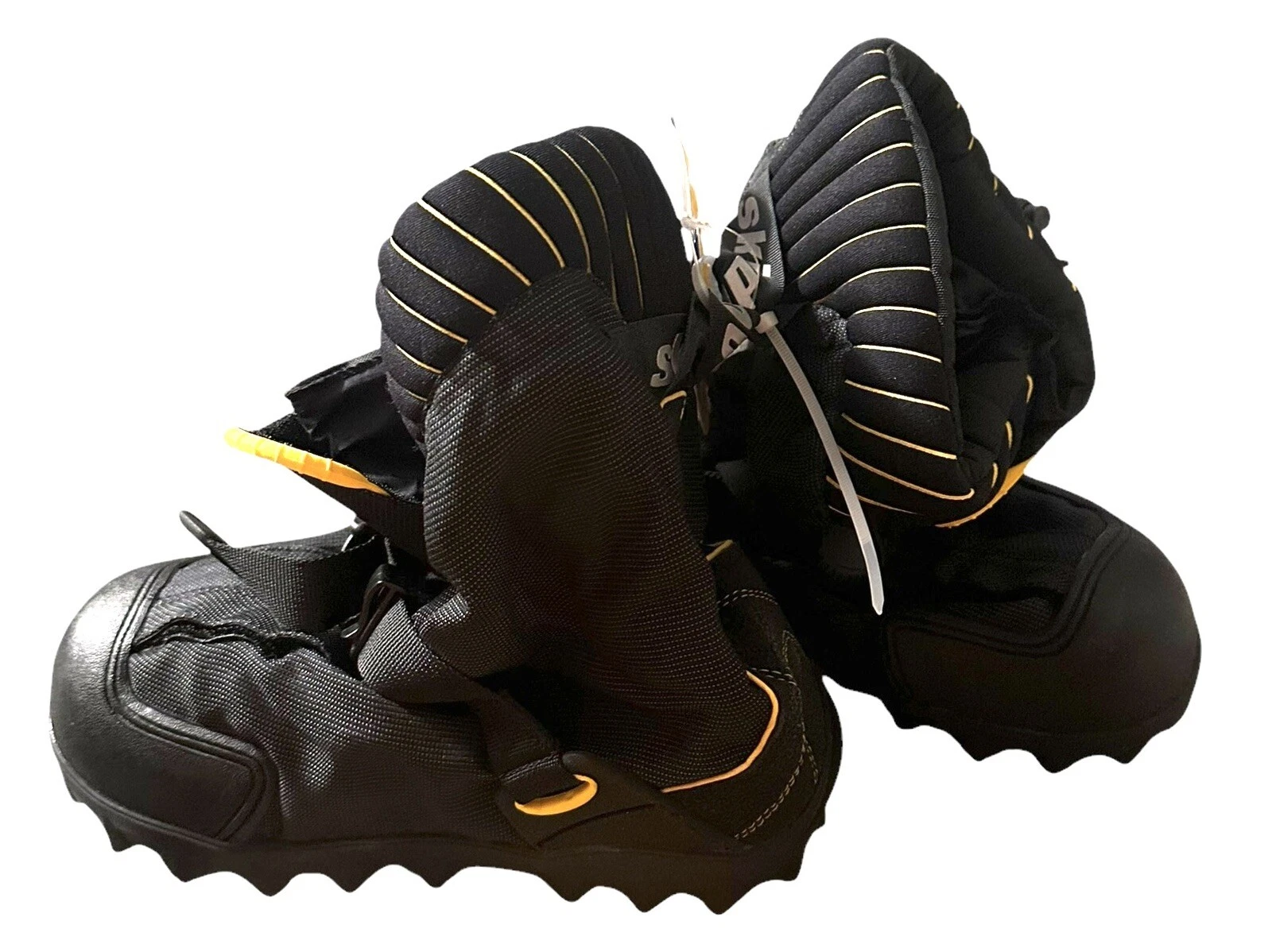 SKI-DOO BRP BOMBARDIER MEN'S BLACK/GRAY SNOWMOBILE BOOTS SIZE XS/XPNEW