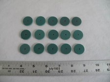 15 NEW Rubber Polishing Wheels for Dremel 7/8" Grinding Abrasive Rotary CV