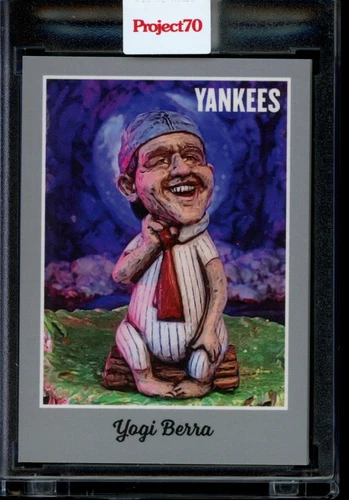 2021 Topps Project 70 Card #43 1970 Yogi Berra SP by Ron English