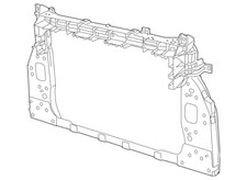 Frontmaske Frontgerüst Schloßträger Jeep Renegade BU Lift 2019-2022