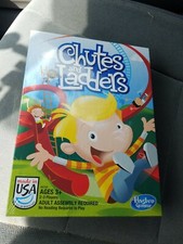 Chutes and Ladders Board Game Hasbro 2013 Children's Made in USA BRAND New