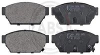 Original A.B.S. Bremsbelagsatz Scheibenbremse 36864 FüR Mitsubishi Proton