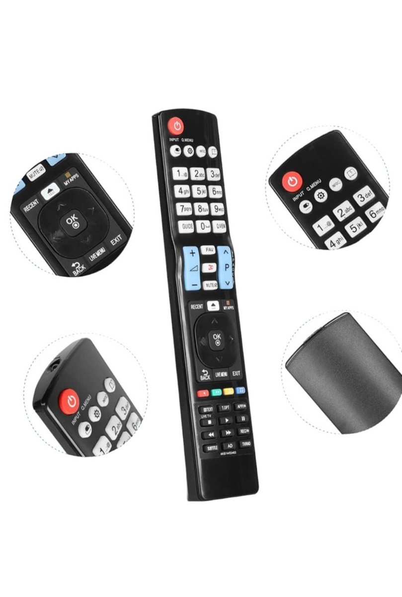 Telecomando di ricambio universale compatibile con tutti i TV e SMART TV LG