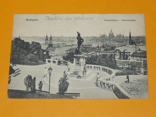 Hongrie - CARTE POSTALE DE BUDAPEST POUR LA FRANCE FEVRIER 1925