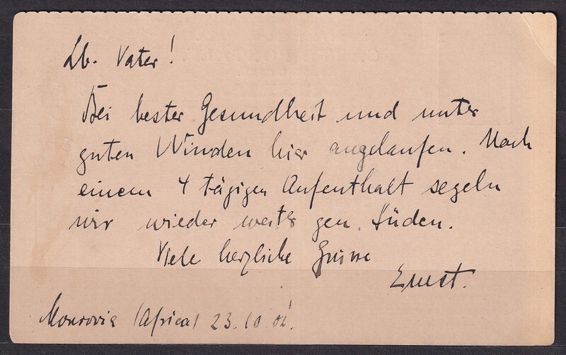 LIBERIA. 1902/Monrovia, three cents postal stationery card/used. eBay