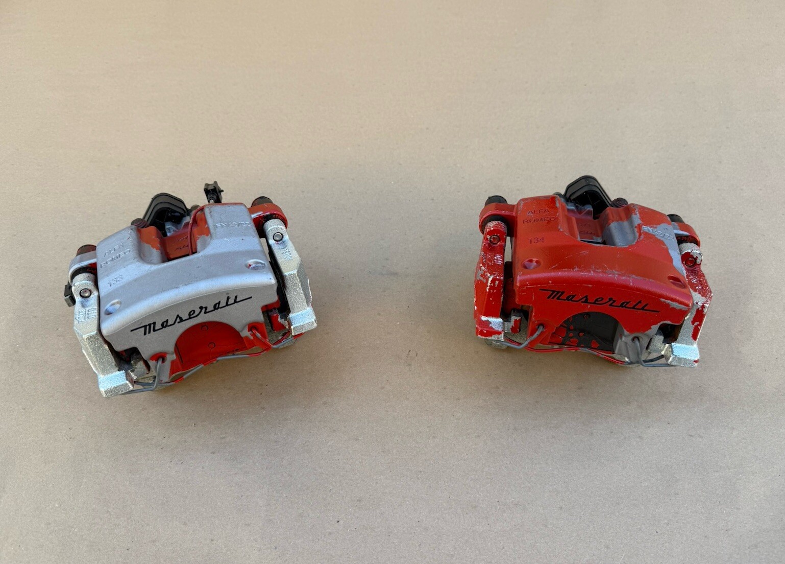 2017 MASERATI GHIBLI M157 Rear Left & Right Electric Break Caliper OEM