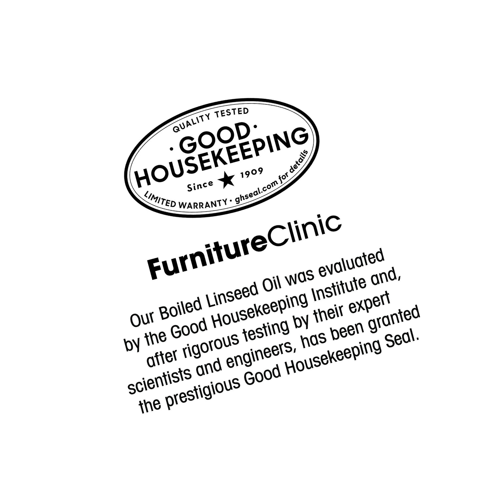 Furniture Clinic Boiled Linseed Oil for Wood Furniture & More 8.5 oz