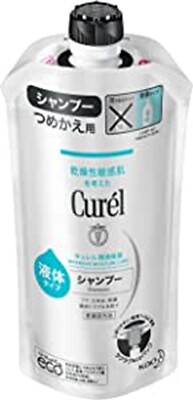 KAO Curel Shampoo Intensive Moisture Care Liquid Type Refill 340ml