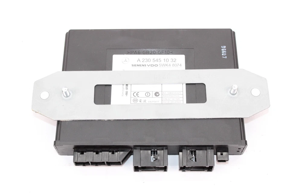 Mercedes W215 SL500 CL500 CL600 CL55 AMG 2000-2006 MÓDULO DE CONTROL GO SIN LLAVE Foto 4 de 4