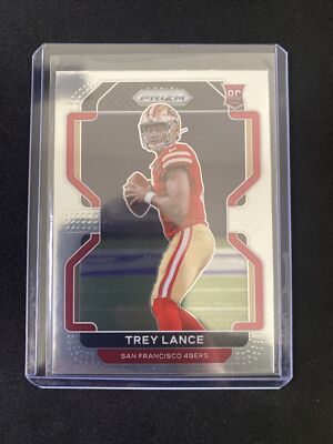 2021 Panini Prizm Trey Lance Base Rookie RC San Francisco 49ers #333