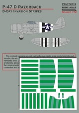 Print Scale 1/72 Paint Mask P-47D Thunderbolt...