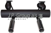 SportschalldäMpfer Jopex JP Group 8120802200 Aluminium Doppelendrohr FüR VW 15