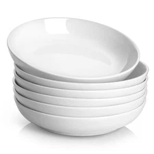  Pasta Bowls Salad Bowls Soup Bowls Large Pasta Serving Bowl 30oz White