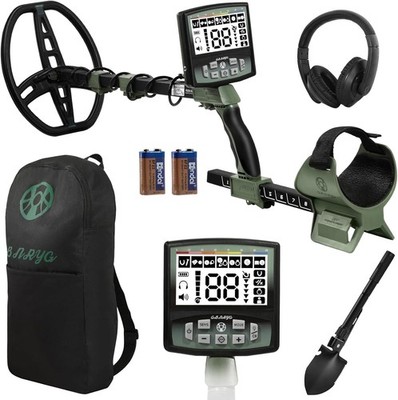 Metal Detector for Adults,12'' IP68 Waterproof Search Coil with LCD Backlight