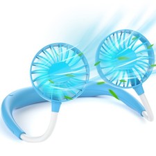 shuangjishan Neck Fan Portable Rechargeable Personal Fans For Your Neck Weara...