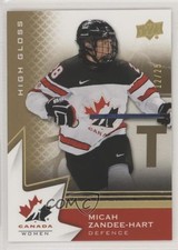 2020 Team Canada Juniors Women's WC High Gloss 12/25 Micah Zandee-Hart #62 kn5