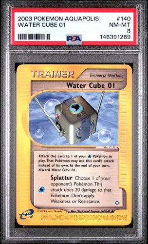 Water Cube 01 graded PSA 8 for sale on eBay
