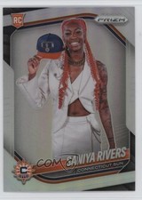 2025 Panini Prizm WNBA Variation Silver Saniya Rivers #150 Rookie RC 10b8
