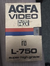 AGFA VIDEO SUPER HGX L-750 super High Grade