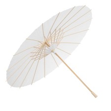  Ombrello Di Carta Bianca in Stile Cinese Ombrelli Da Matrimonio Per Gli Ospiti