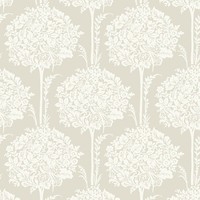 Fd26626_Georgia Damast Motiv Taupe Creme Fine Decor Tapete