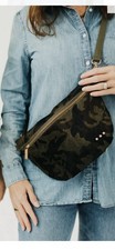 So COOL  Pretty Simple Hair On Hide Camo Bum Bag Purse
