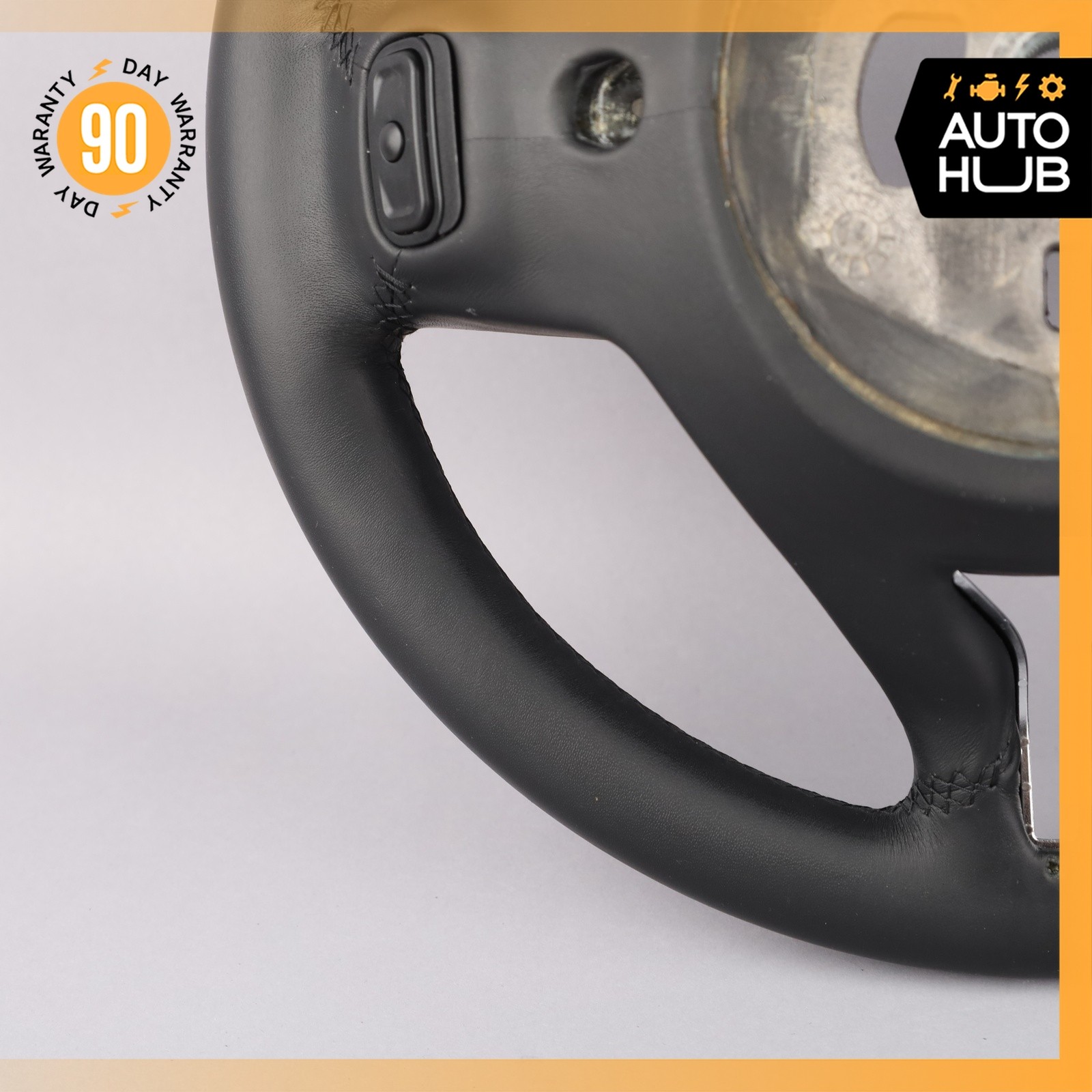 14-20 Maserati Quattroporte SQ4 M156 Ghibli M157 Steering Wheel Black OEM