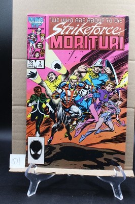 Strikeforce: Morituri #3 Marvel Comics 1987