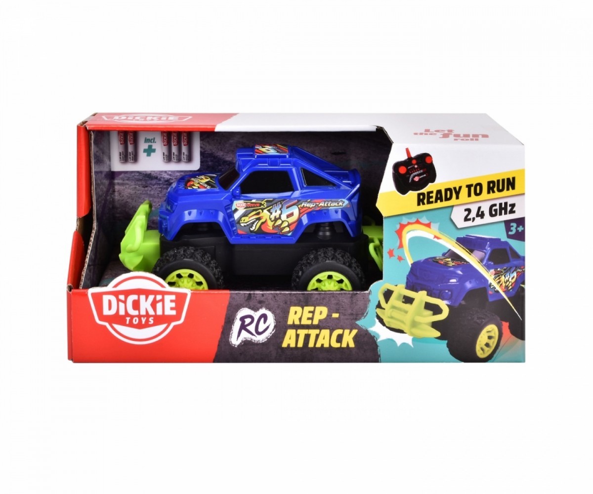 4006333085000 Радиоуправляемый автомобиль Rep attack 155 см Dickie 6690₽