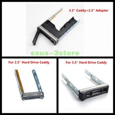 3.5" SAS SATA Tray Caddy, 2.5" Adapter For Lenovo ThinkSystem SR650 SR550 SR630