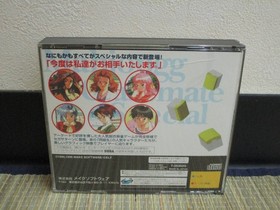 SS Sega Saturn Mahjong Dokyusei Special with Portrait CD First Edition with Obi