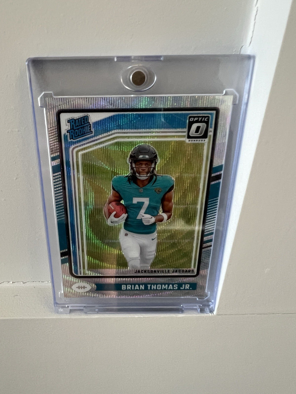 2024 Panini Donruss Optic - Rated Rookie Brian Thomas Jr. #214 Wave Prizm /300