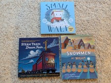 Product Image: Children's Books Small Walt *Signed*, Snowmen at Night, Steam Train, Dream Train