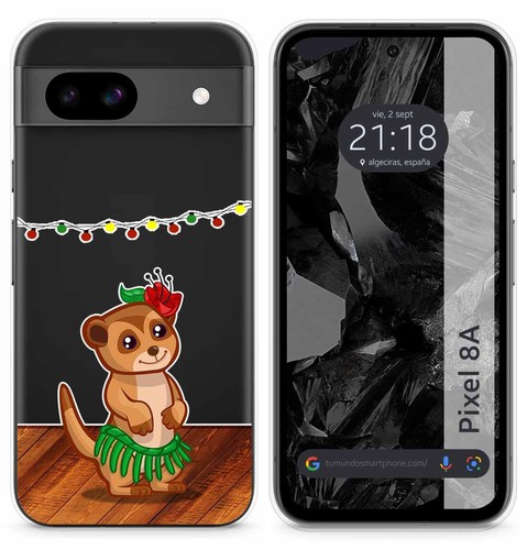 Custodia Per Google Pixel 8A 7A 6A 8 Pro Gel Silicone Trasparente Antiurto Cover
