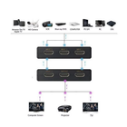 4K HDMI 2.0 Cable Switcher Box Hub IR Remote Control 5X1 Power 5 to 1