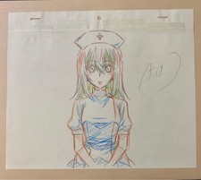 Strike the Blood Original Drawing Himeragi Yukina Nurse Cut Bag Included