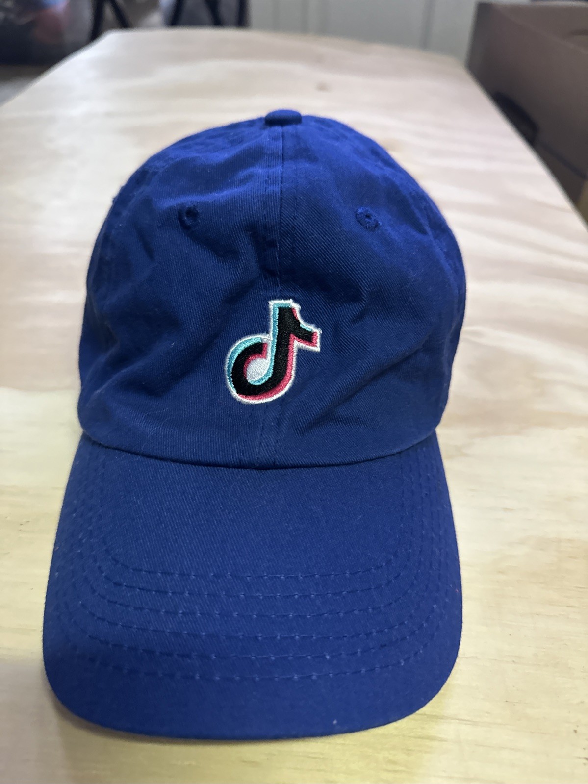 TikTok Hat Blue StrapBack - image 1
