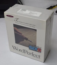 WordPerfect Word Perfect 6.0 for MS-DOS MSDOS DOS - SEALED